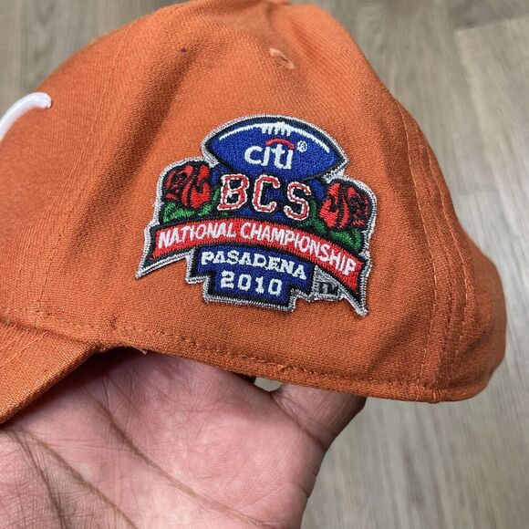 Texas Longhorns Hat Cap Fitted Large NCAA Football BCS Championship Nike - Picture 8 of 8